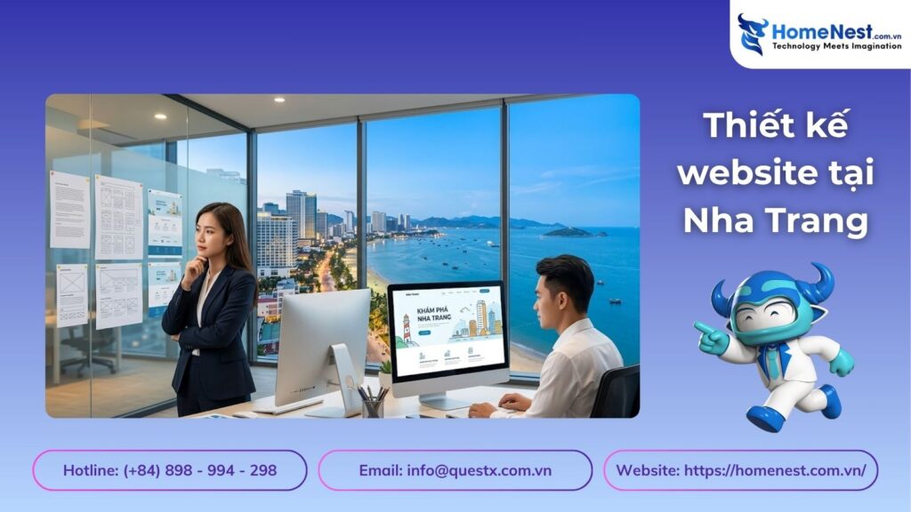 Thiết kế website tại Nha Trang chuyên nghiệp