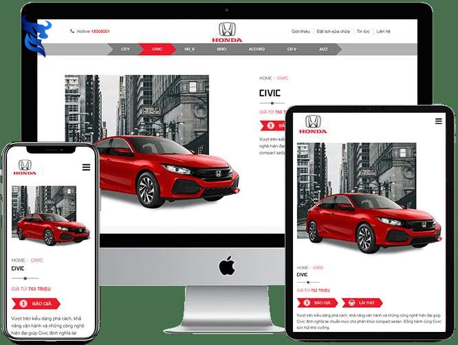 Thiết Kế Website Ôtô Xe Máy 1 Thiết kế website ôtô xe máy