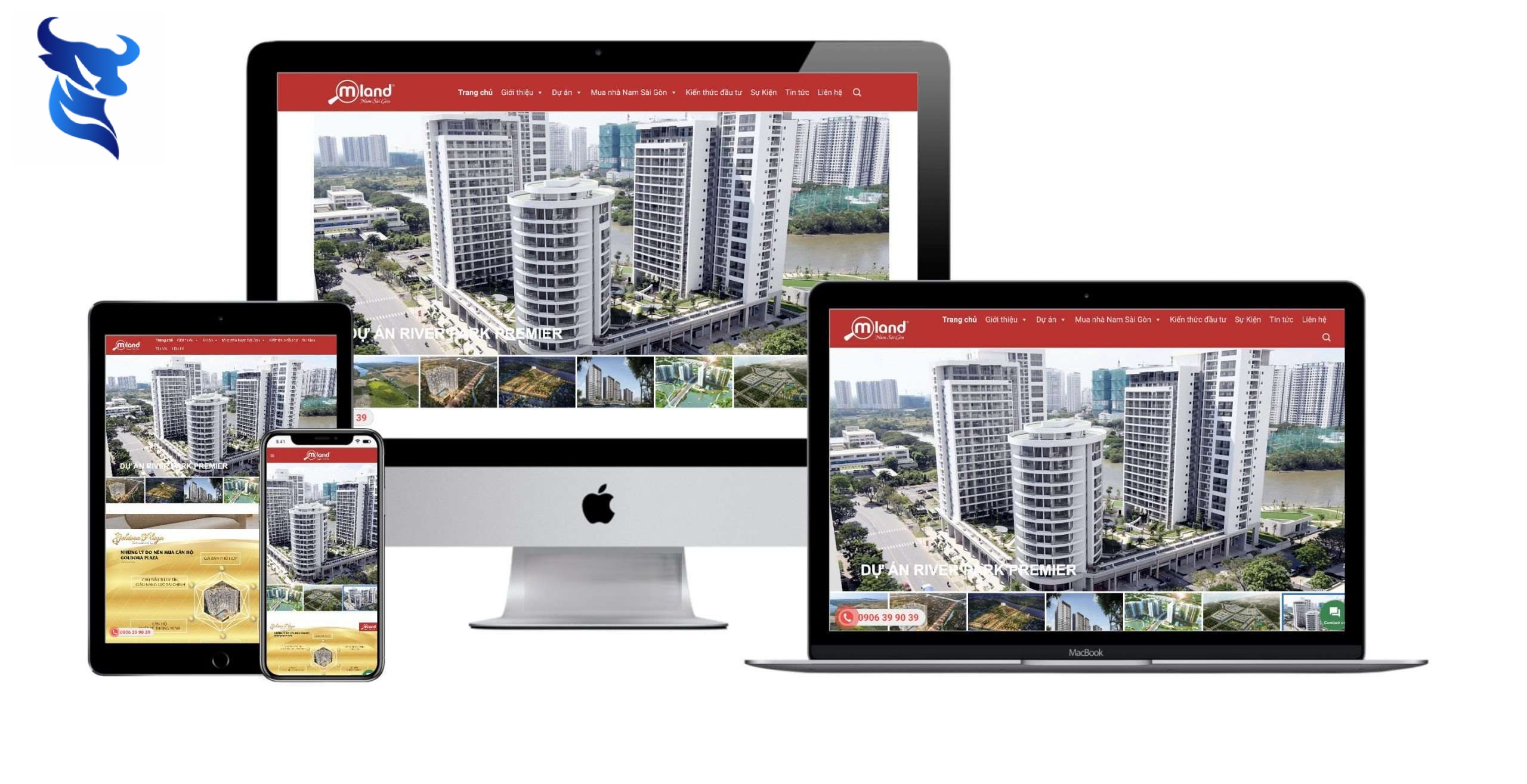 Thiết kế website bất động sản chuyên nghiệp, uy tín