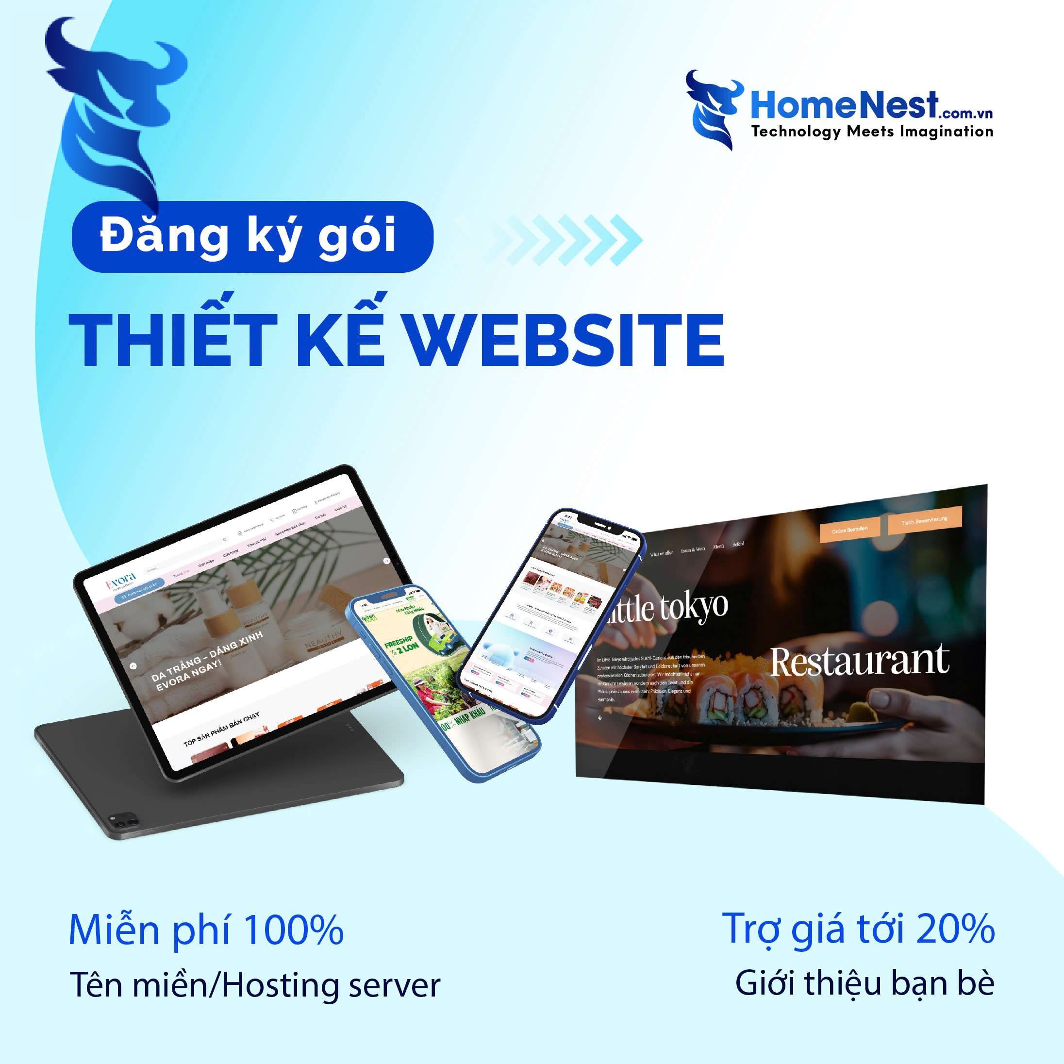 Thiết kế website tại dĩ an uy tín