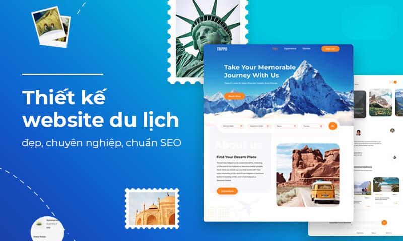 Thiết kế website du lịch