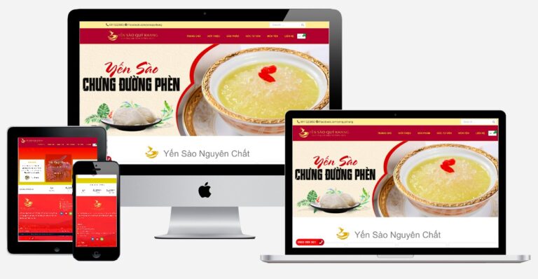 Thiết kế website bán tổ yến, yến sào chất lượng uy tín chuyên nghiệp 2 Thiết kế website bán tổ yến, yến sào chất lượng uy tín chuyên nghiệp