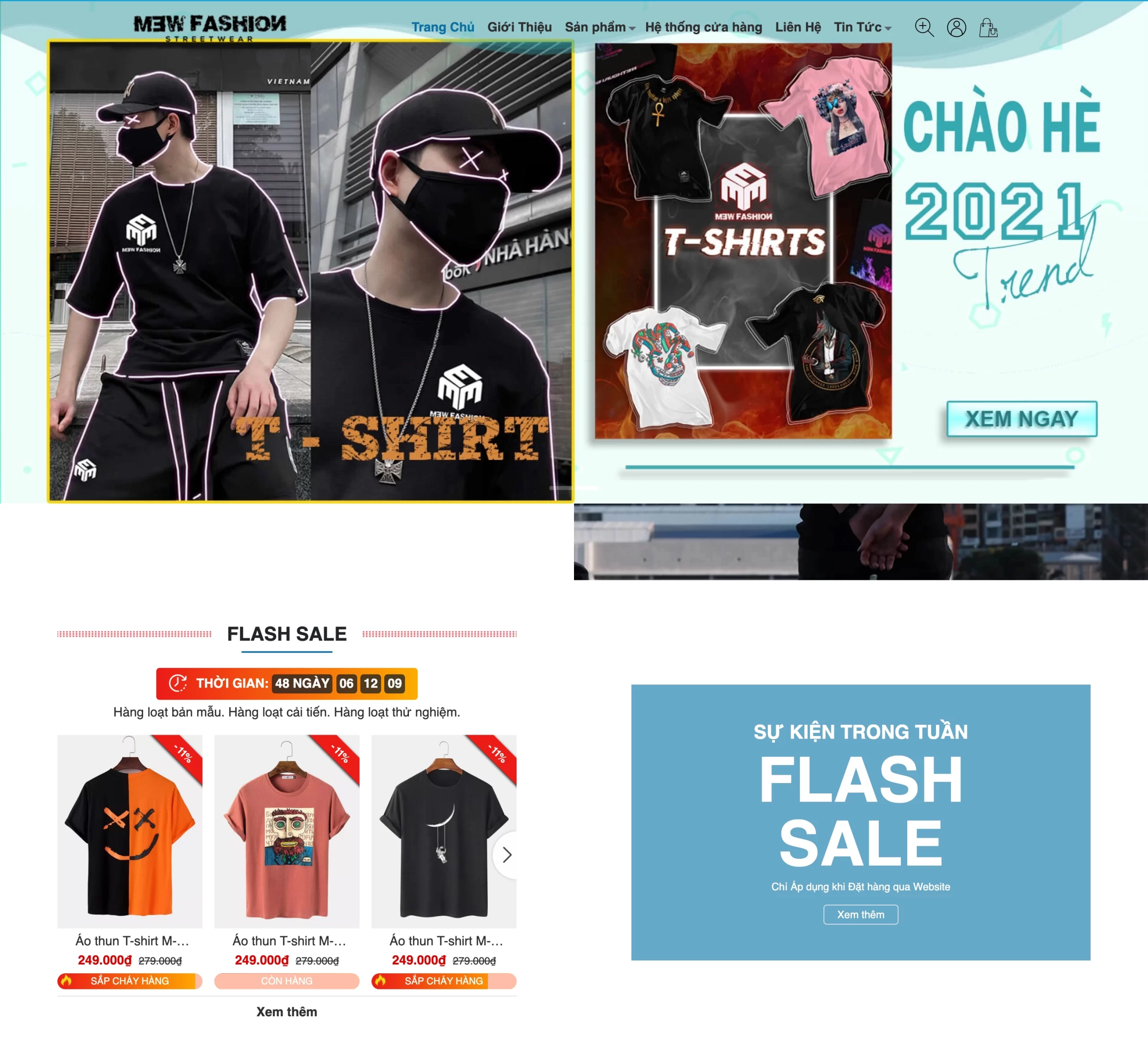 Thiết kế website bán quần áo – đẹp, chuẩn seo giúp x2 doanh thu dễ dàng