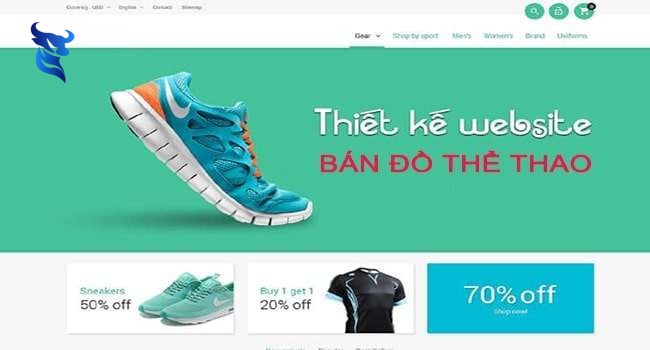 Thiết kế website ngành thể thao – giải pháp nâng cao hiệu quả kinh doanh online