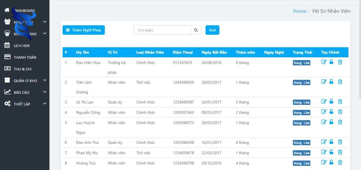 Thiết kế lập trình và viết phần mềm quản lý web-app crm – hrm – erp theo yêu cầu