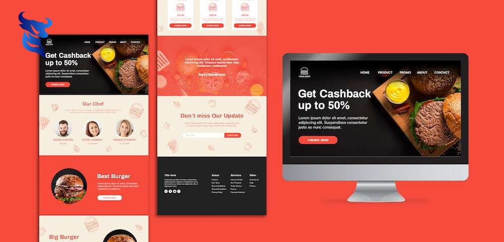 Thiết kế website nhà hàng – website ẩm thực, quán ăn, fastfood chuyên nghiệp chuẩn seo