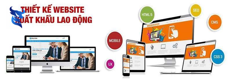 Thiết kế website xuất khẩu lao động chuyên nghiệp hiện đại chuẩn seo