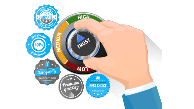 Sử dụng authority badges để tăng uy tín website