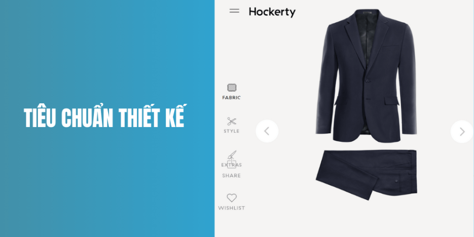 Thiết kế website cho ngành may đo thủ công