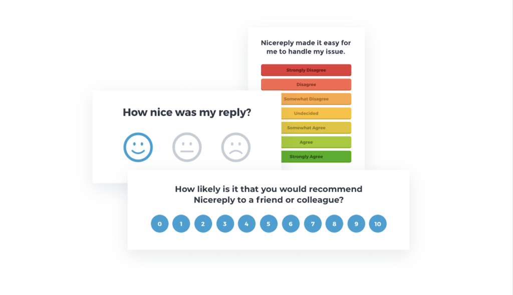 Sử dụng satisfaction surveys để cải thiện dịch vụ