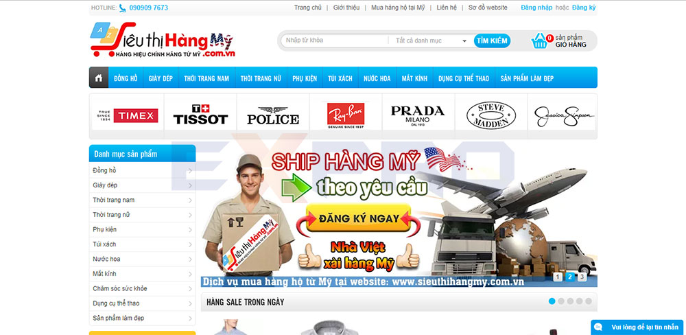 Thiết kế website bán hàng Order, xách tay hiện đại chuyên nghiệp 1 Thiết kế website bán hàng order, xách tay hiện đại chuyên nghiệp