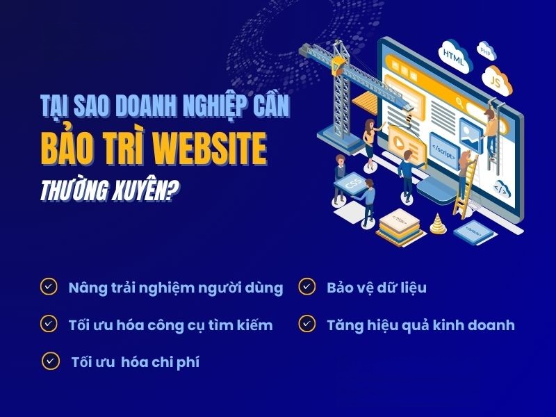 Bảo trì website gồm những gì? Chi phí định kỳ là bao nhiêu? 2 Bảo trì website gồm những gì? Chi phí định kỳ là bao nhiêu?