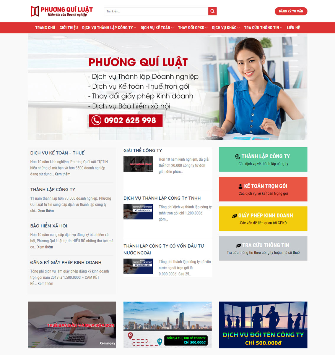 Thiết kế website dịch vụ kế toán chuyên nghiệp, giá cạnh tranh nhất thị trường