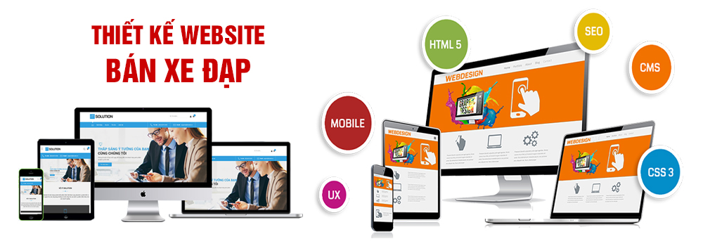 Thiết kế website bán xe đạp địa hình đẹp chuyên nghiệp giá rẻ