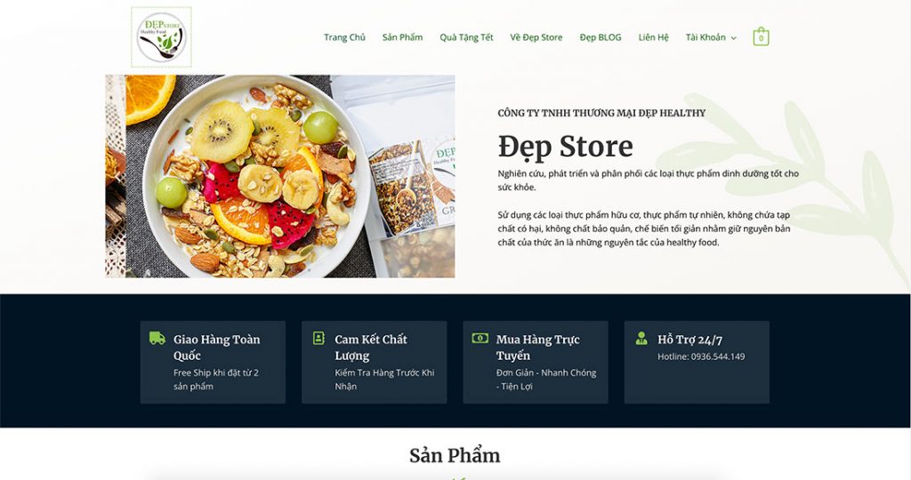 Dịch Vụ Thiết Kế Website Bán Ngũ Cốc Giá Rẻ – Tăng Doanh Thu, Tiết Kiệm Chi Phí 2 Dịch vụ thiết kế website bán ngũ cốc giá rẻ – tăng doanh thu, tiết kiệm chi phí