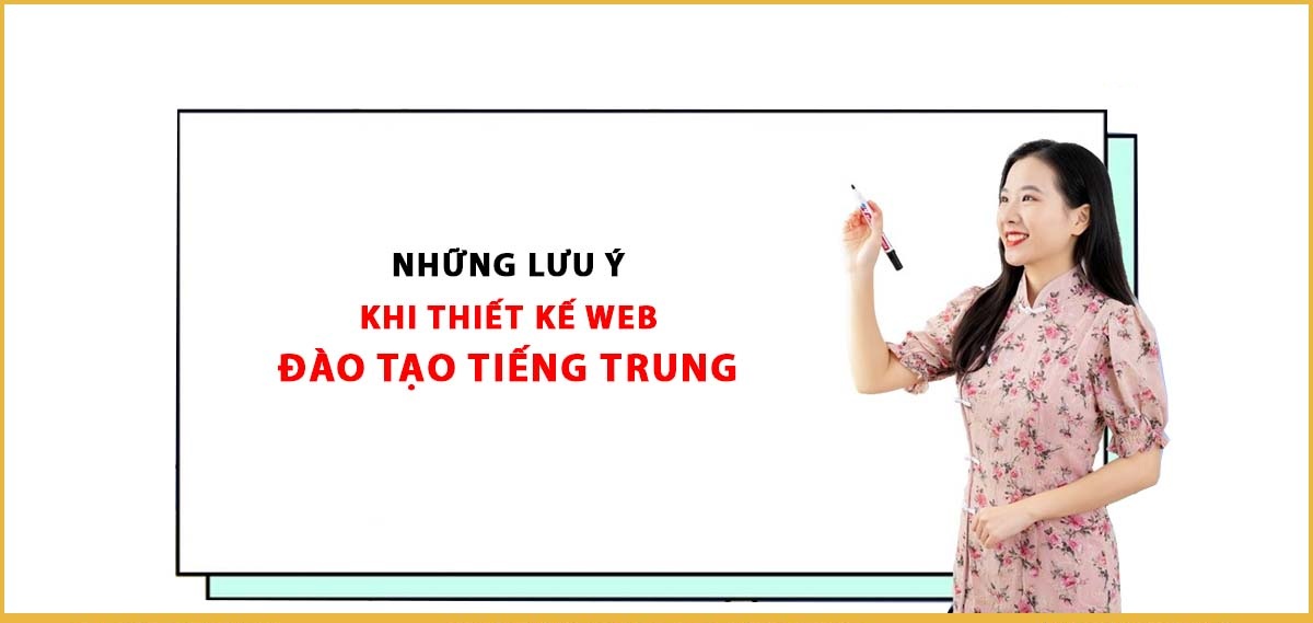 Thiết kế website trung tâm tiếng trung chuyên nghiệp hiện đại
