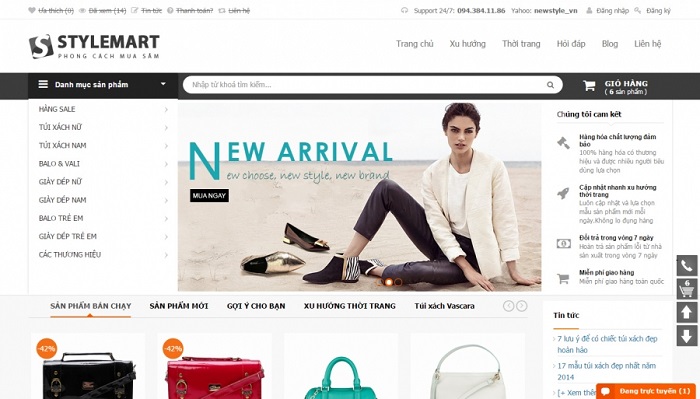 Thiết kế website thời trang online chuẩn SEO 2 Thiết kế website thời trang online chuẩn seo