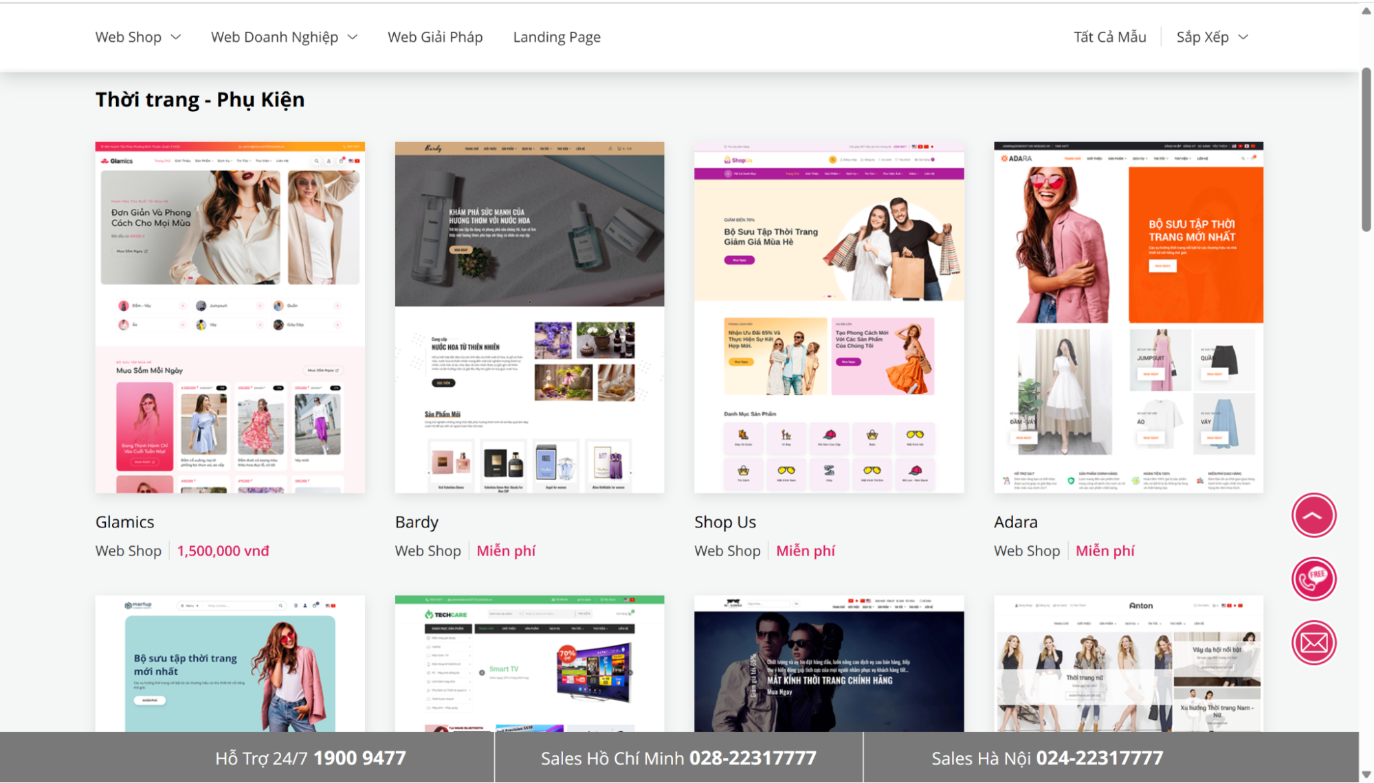 Thiết kế website bán quần áo đẹp – tiết kiệm chi phí, tối ưu hiệu quả