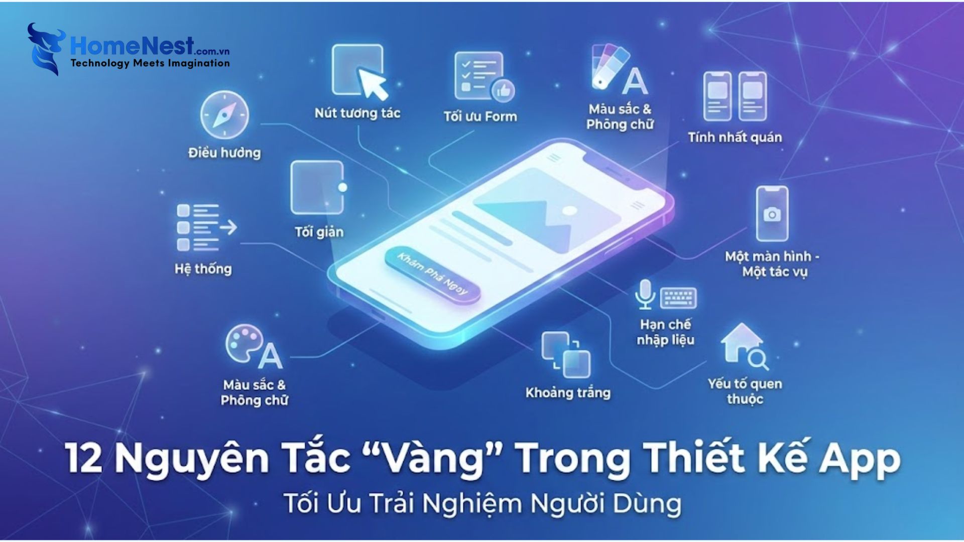 12 nguyên tắc thiết kế app