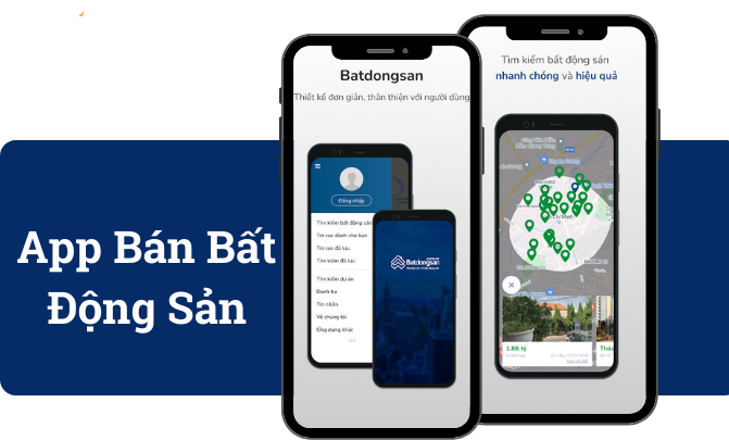 Thiết kế App Bất Động Sản