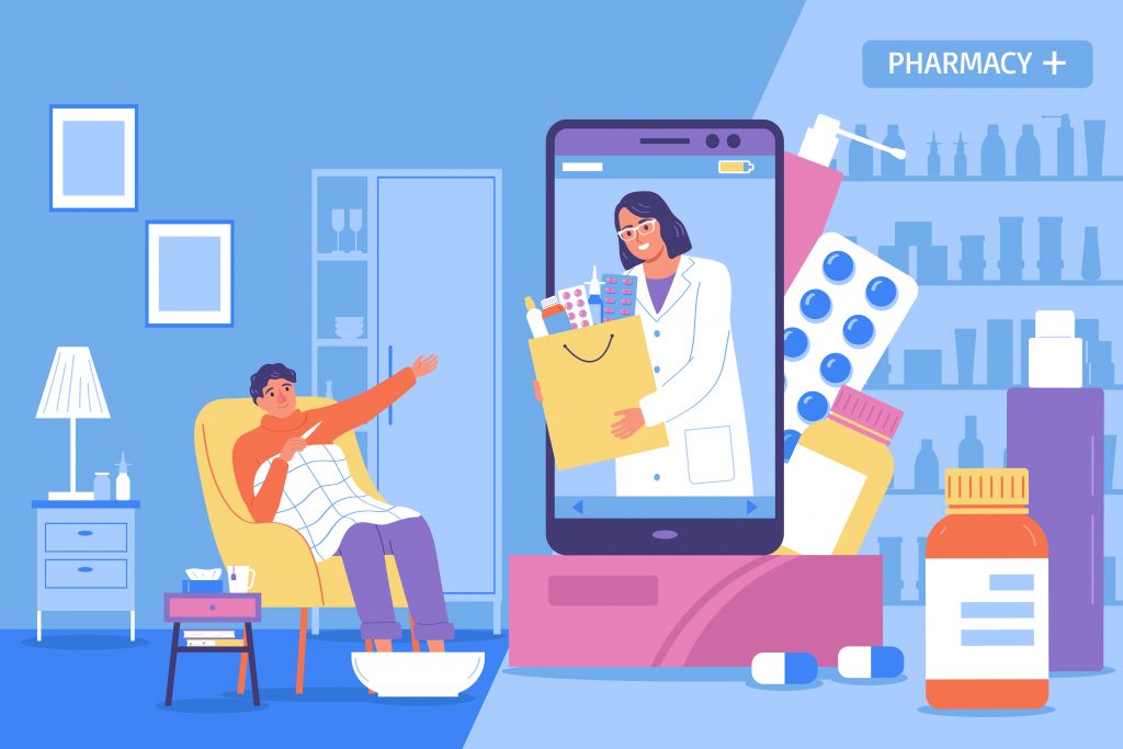 Thiết Kế App Quản Lý Nhà Thuốc, Bệnh Viện Chuyên Nghiệp Công Nghệ Flutter, React, Java 2 Thiet-ke-app-cho-nha-thuoc-benh-vien-1024x683