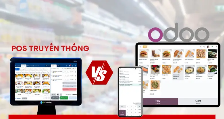 Giới thiệu về phần mềm odoo và pos truyền thống