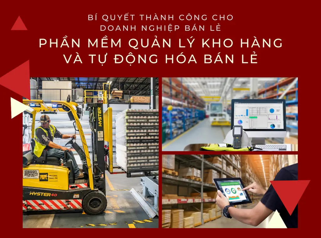 Phần mềm quản lý kho hàng & tự động hóa bán lẻ