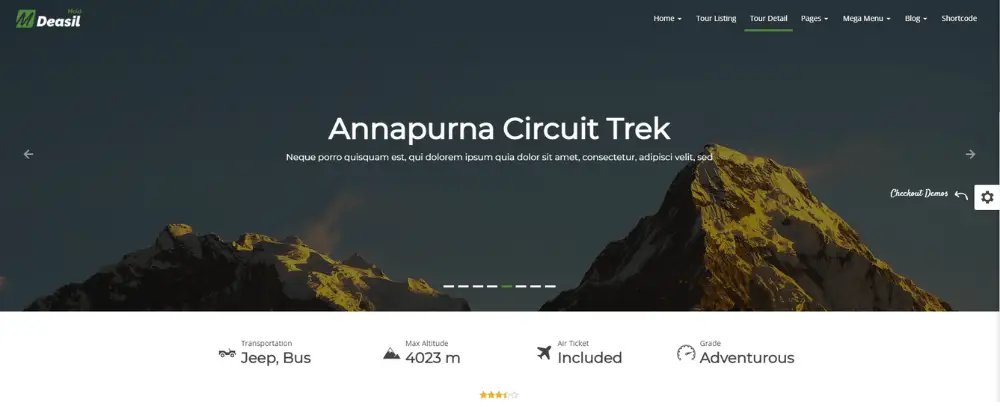 Top 15+ Theme WordPress Du Lịch Chuẩn SEO – Đẹp, Nhanh, Chuyên Nghiệp 4 Deasil-e1633930407297