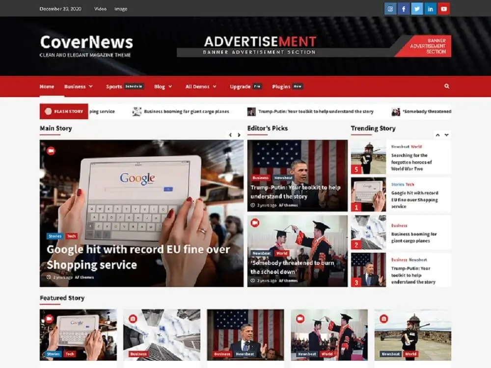 Theme covernews