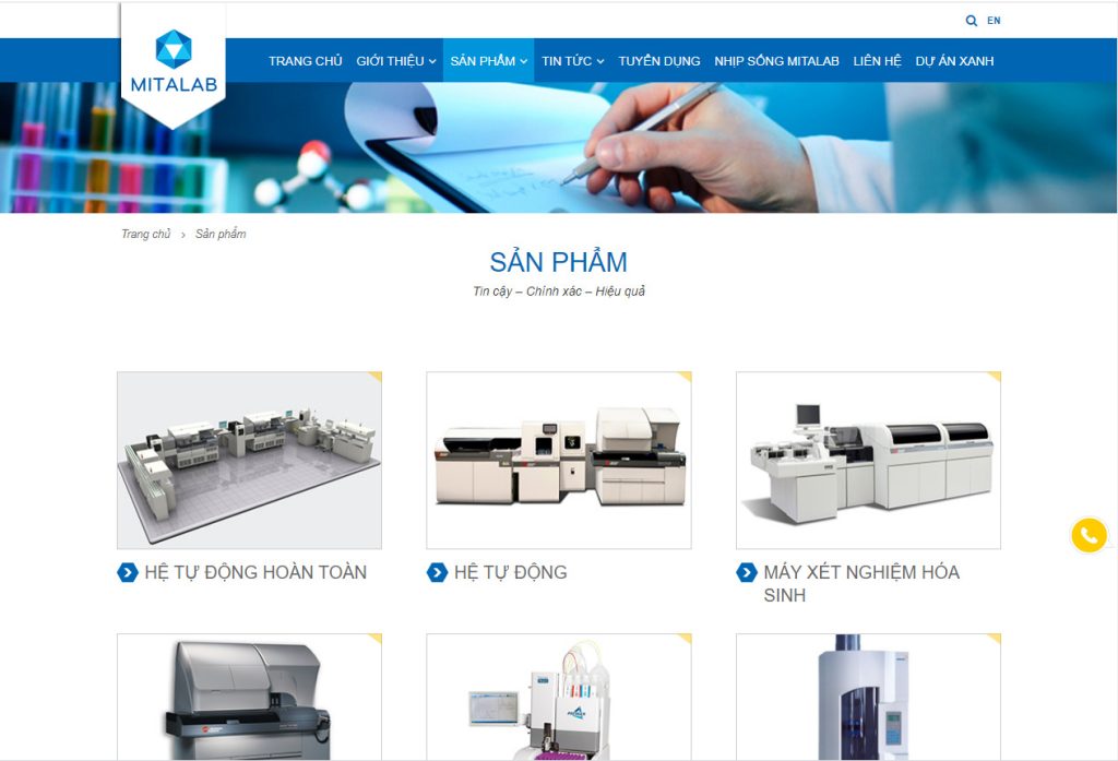 Thiết Kế Website Bán Thiết Bị Y Tế Giá Tốt – Chuẩn SEO, Chuyên Nghiệp 2 Thiết kế website bán thiết bị y tế
