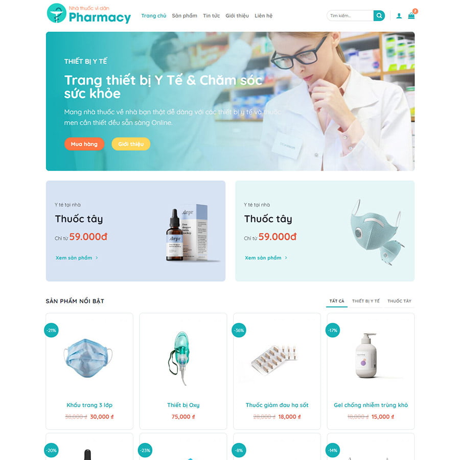 Thiết Kế Website Bán Thiết Bị Y Tế Giá Tốt – Chuẩn SEO, Chuyên Nghiệp 1 Thiết kế website bán thiết bị y tế