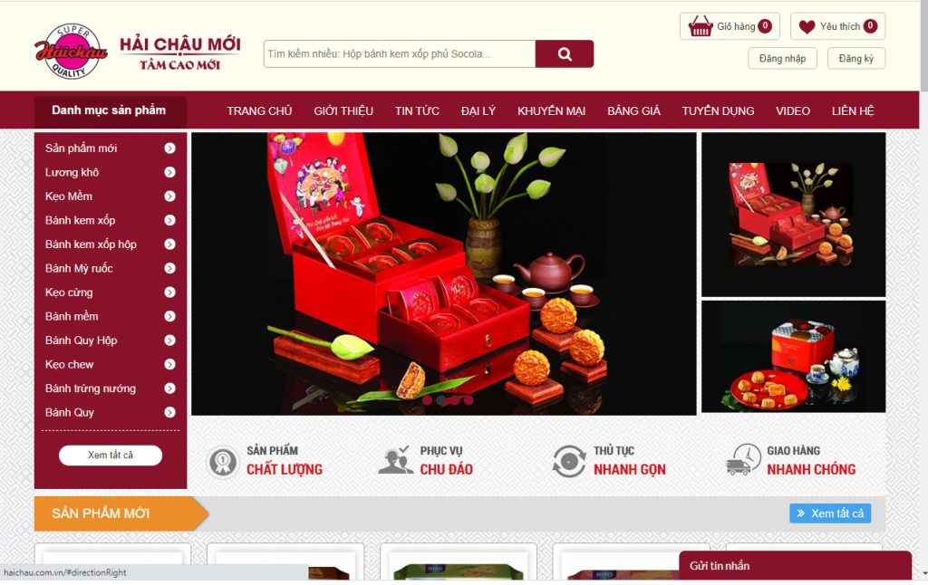 Thiết kế website bán bánh kẹo chuyên nghiệp – Chuẩn SEO, dễ lên top Google 3 Thiết kế website bán bánh kẹo