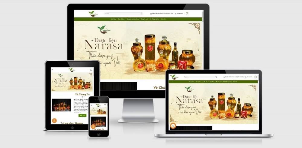 Thiết kế website đông trùng hạ thảo chuyên nghiệp – Hiện đại, chuẩn SEO 1 Thiết kế website đông trùng hạ thảo chuyên nghiệp