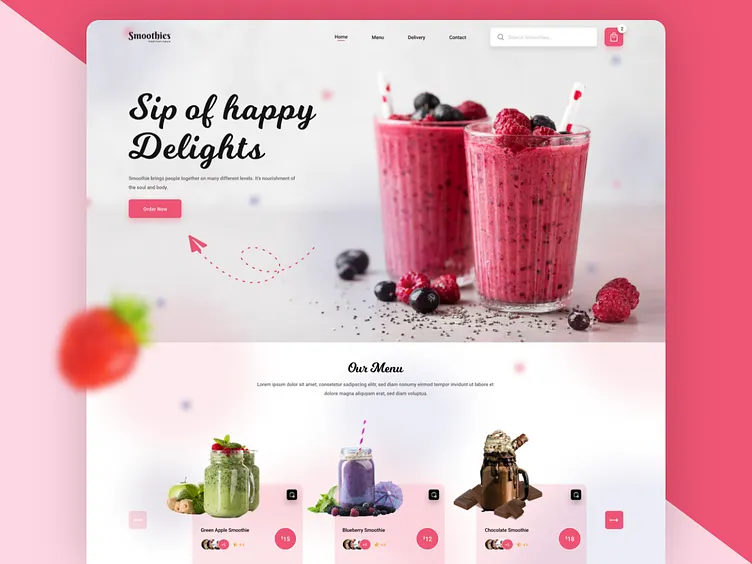 Thiết kế website kinh doanh đồ uống online chuyên nghiệp, tối ưu bán hàng 2 Thiết kế website kinh doanh đồ uống online