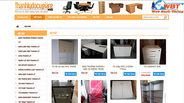 Thiết kế website bán đồ cũ chuyên nghiệp – Giao diện độc quyền, chuẩn SEO 2 Thiết kế website bán đồ cũ chuyên nghiệp