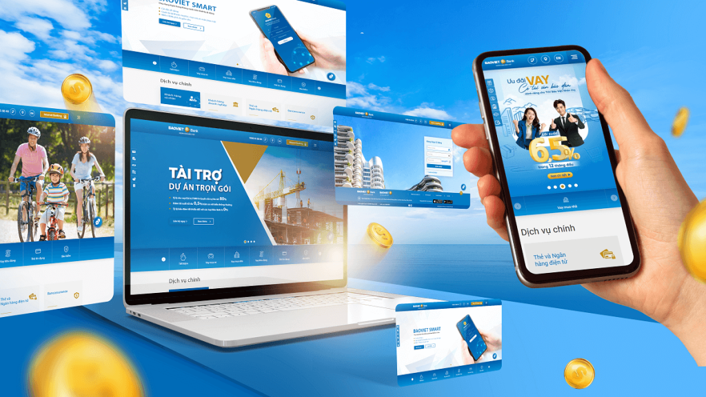 Thiết kế website tài chính – ngân hàng