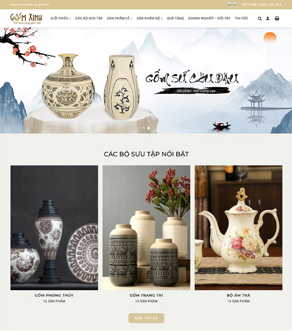 Thiết Kế Website Gốm Sứ Chuyên Nghiệp – Chuẩn SEO, Dễ Lên Top Google 1 Website-gom-su-dep
