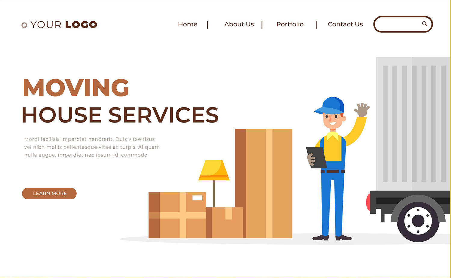 Thiết Kế Website Dịch Vụ Chuyển Nhà – Văn Phòng Chuyên Nghiệp Hiện Đại 1 Thiết kế website dịch vụ chuyển nhà – văn phòng
