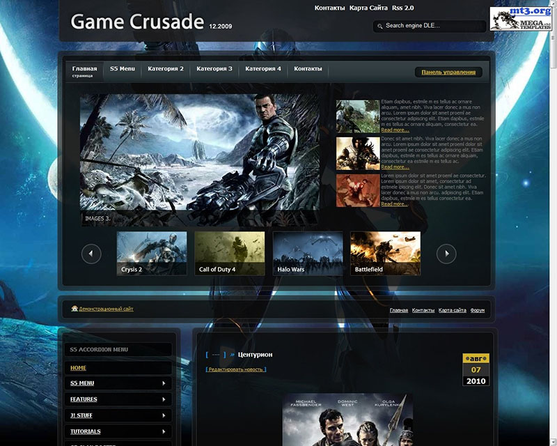 Website giới thiệu về game online