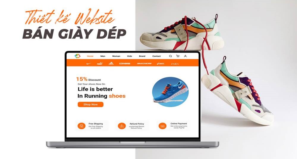 Thiết Kế Website Bán Giày Dép Chuẩn SEO – Tăng Doanh Thu Bền Vững
