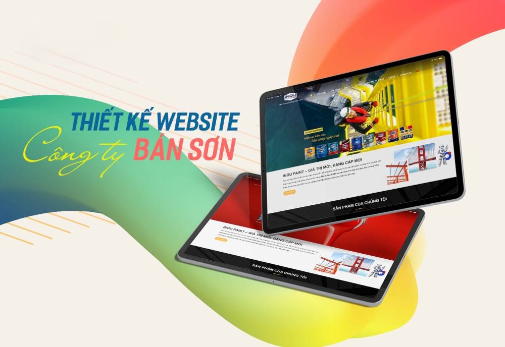 Thiết Kế Website Bán Sơn Nội Thất, Ngoại Thất và Sơn Tường Chuẩn SEO