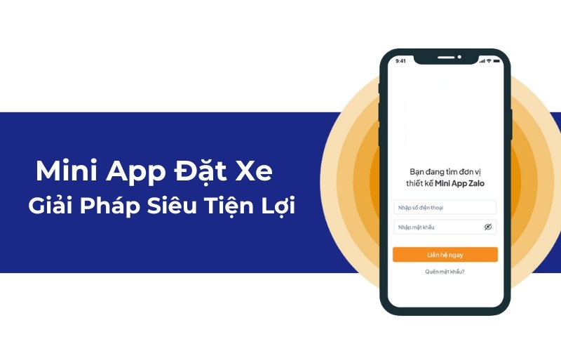 App Mini Đặt Xe – Giải Pháp Tiện Ích Tuyệt Vời