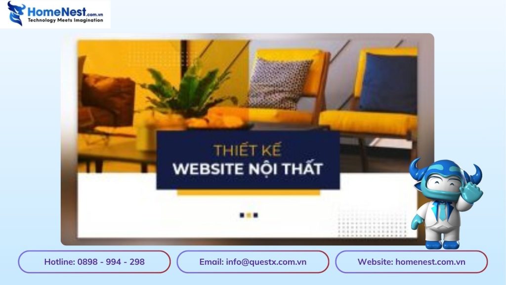 Thiết kế website nội thất ngoại thất chuẩn SEO dễ lên top Google