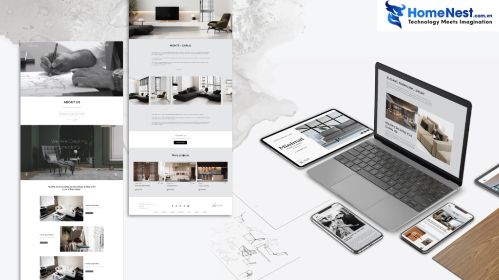 Các chức năng cần thiết của website nội thất – ngoại thất