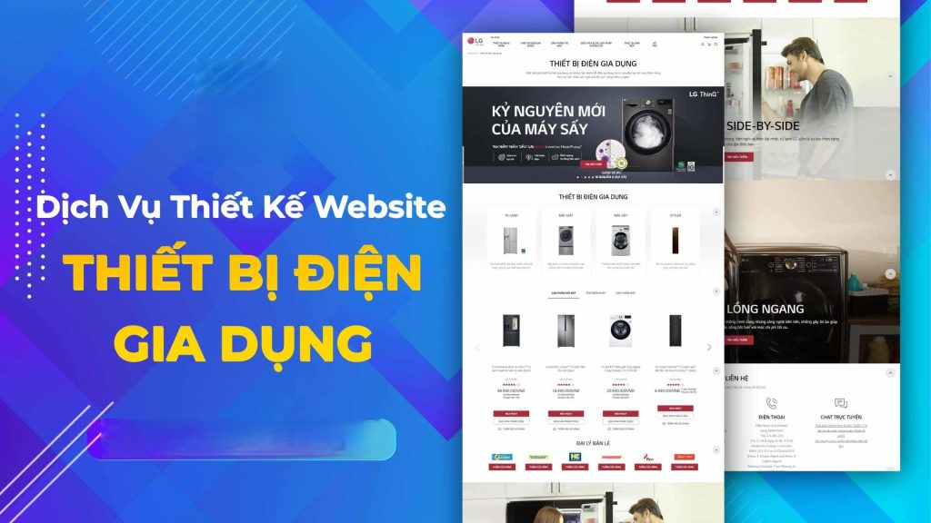 Thiết kế website thiết bị điện chuyên nghiệp, chuẩn SEO