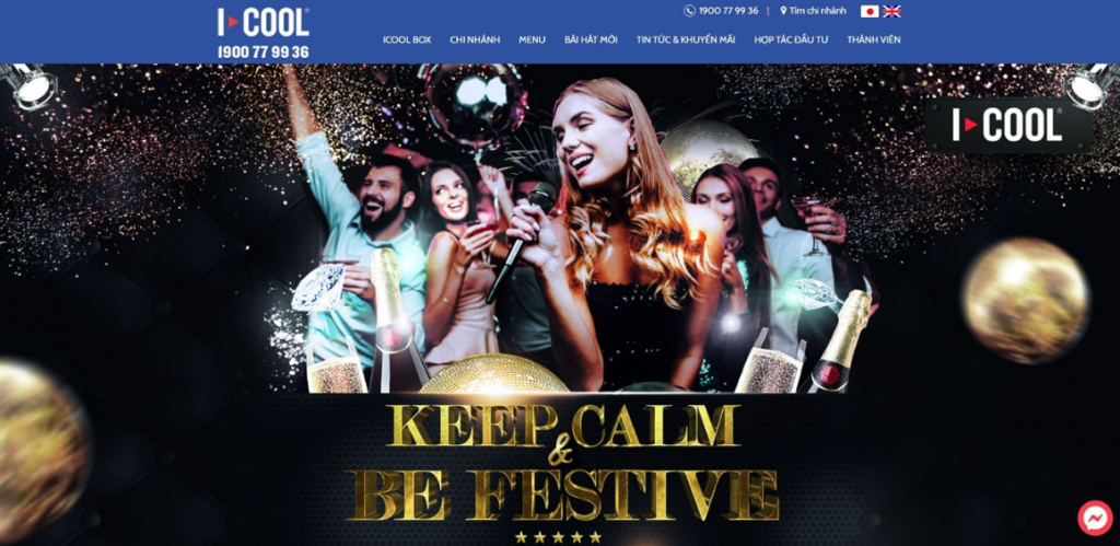 Thiết kế website quán karaoke
