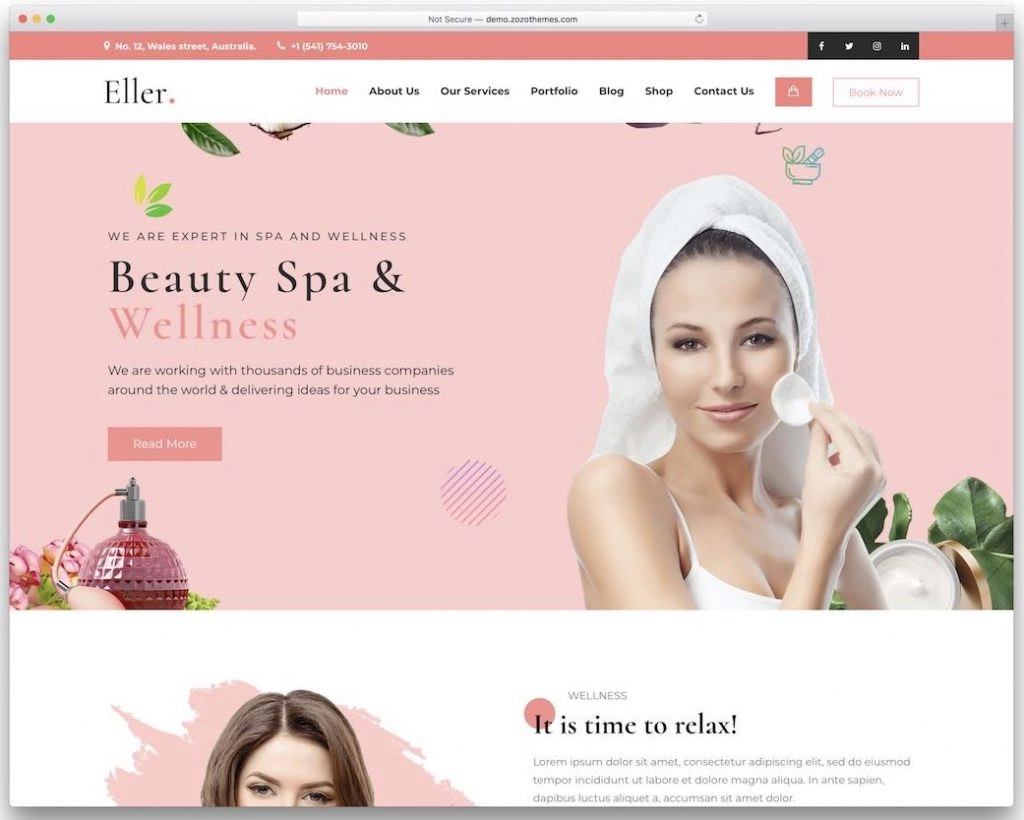 Thiết kế website spa