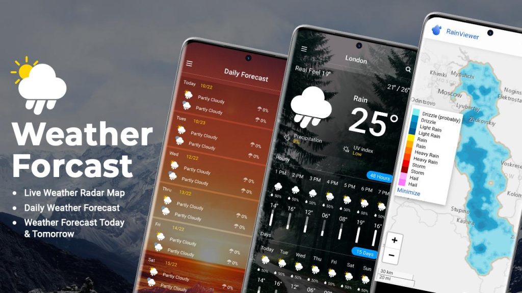 Top 5 Ứng Dụng Thời Tiết Chính Xác Nhất Trên Android