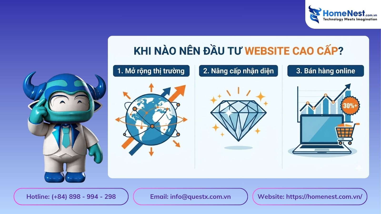 Khi nào doanh nghiệp nên đầu tư vào website cao cấp