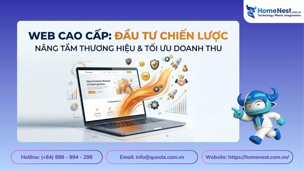 Thiết kế web cao cấp – Giải pháp kinh doanh hiệu quả hàng đầu